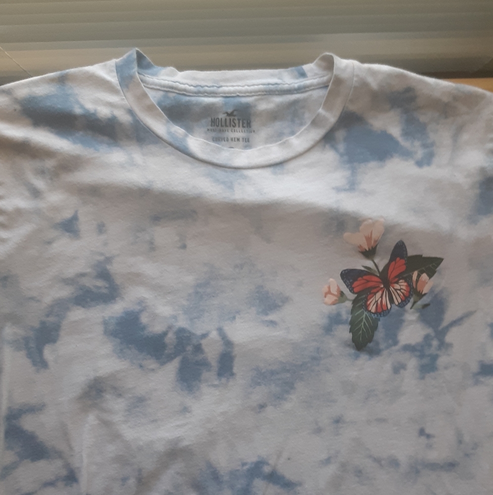 Hollister tie dye shirt
